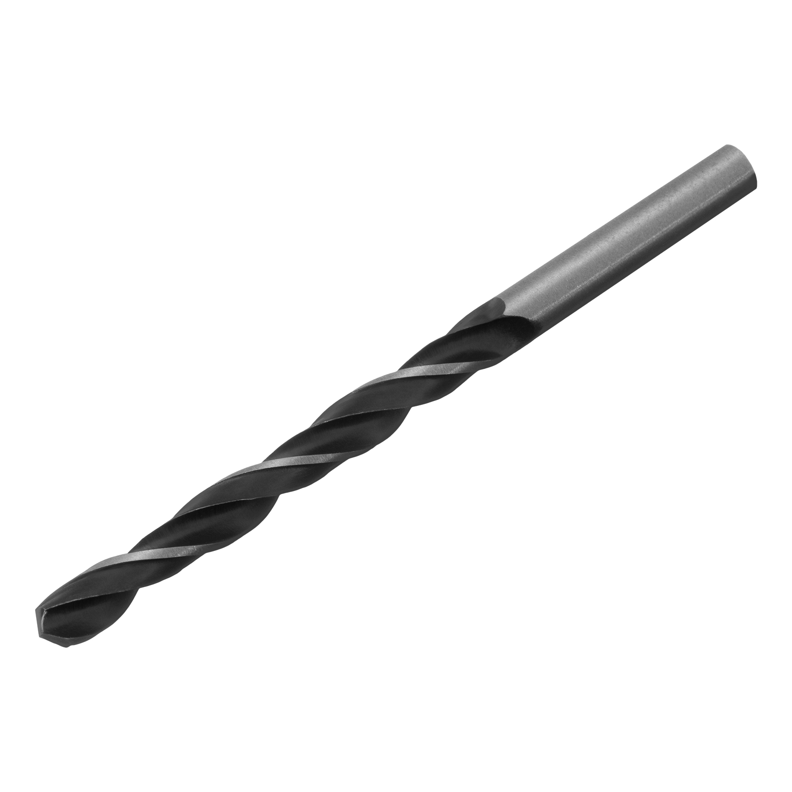 Сверло по металлу, 6 мм, быстрорежущая сталь, 10 шт, цилиндрический хвостовик Сибртех (72260)