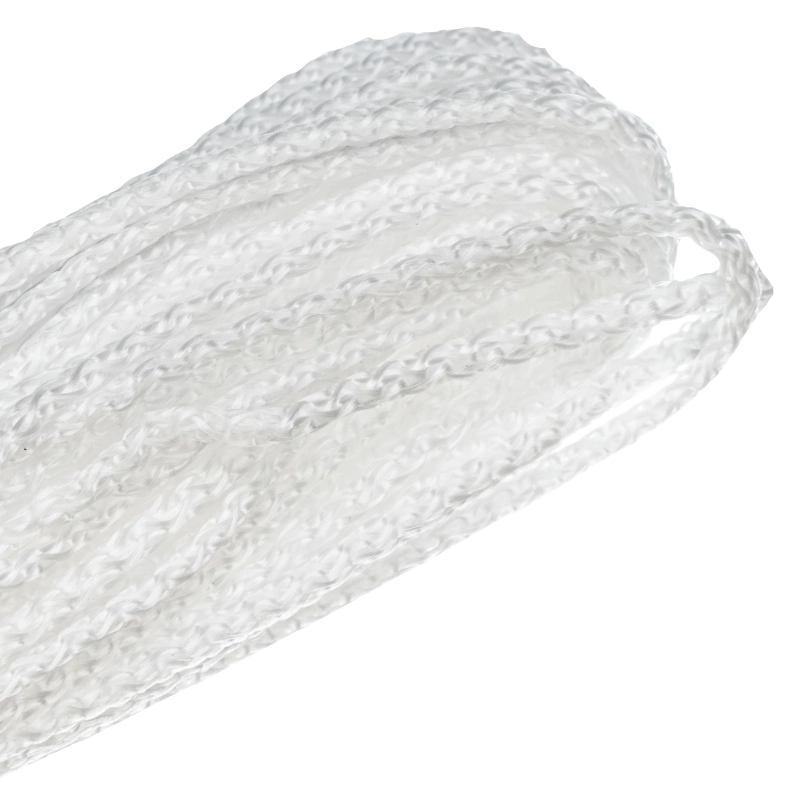 Шнур вязаный полипропиленовый с серд. белый, 3 мм, L 20 м, Сибртех (93956)