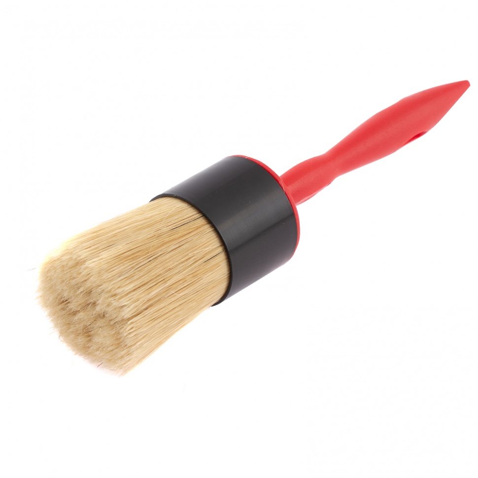 Кисть круглая №50, натуральная щетина, пластиковая ручка, Color line Matrix (83412)