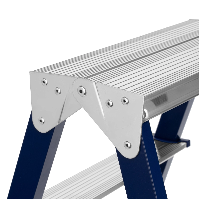 Стремянка двусторонняя 3 ступени, стальная, Сибртех (97933)