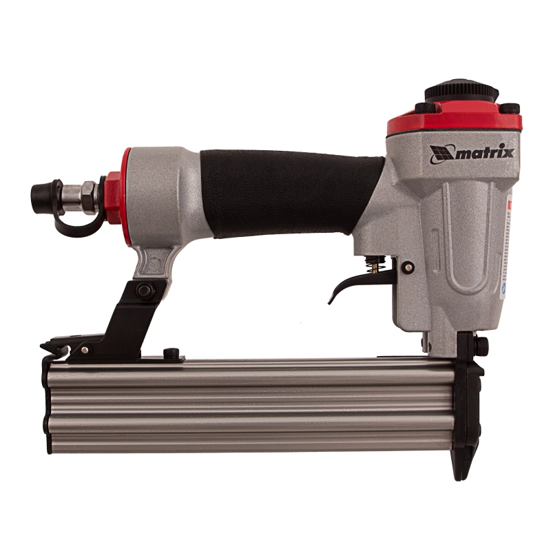 Нейлер финишный, шпилькозабивной пистолет, пневматический, гвоздь 23GA D 0.64 мм  длина 10-30 мм Matrix (57425)