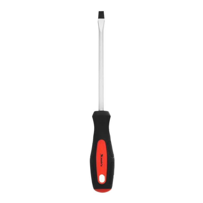 Отвертка Anti-Slip, SL8 х 150 мм, CrV, двухкомпонентная рукоятка Matrix (12226)