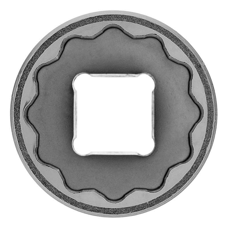 Набор торцевых головок, 3/8", 12 гранные, CrV, 9-19мм, 10 штук Matrix (13595)