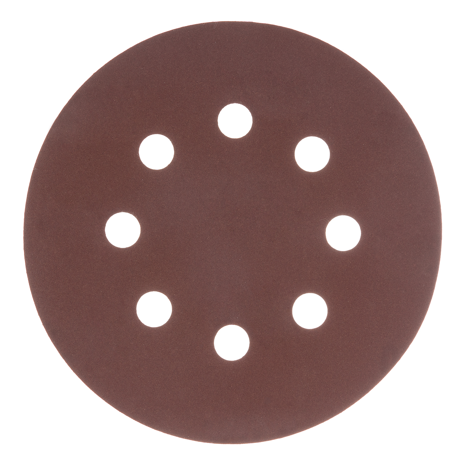 Круг абразивный на ворсовой подложке под "липучку", перфорированный, P 320, 125 мм, 5 шт Matrix (73813)