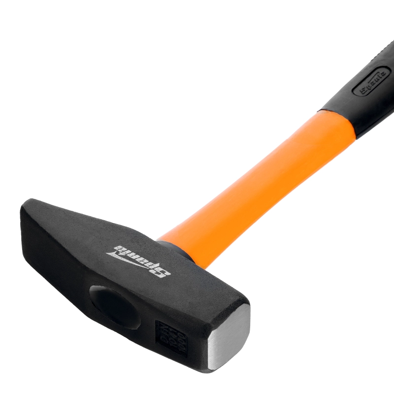 Молоток слесарный, 1000 г, фибергласовая обрезиненная рукоятка Sparta (10380)