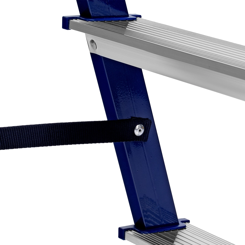 Стремянка двусторонняя 4 ступени, стальная, Сибртех (97934)