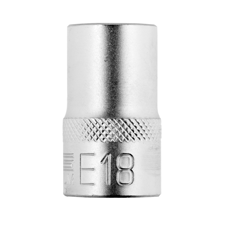 Головка торцевая 1/2, Е18, CrV Stels (13873)