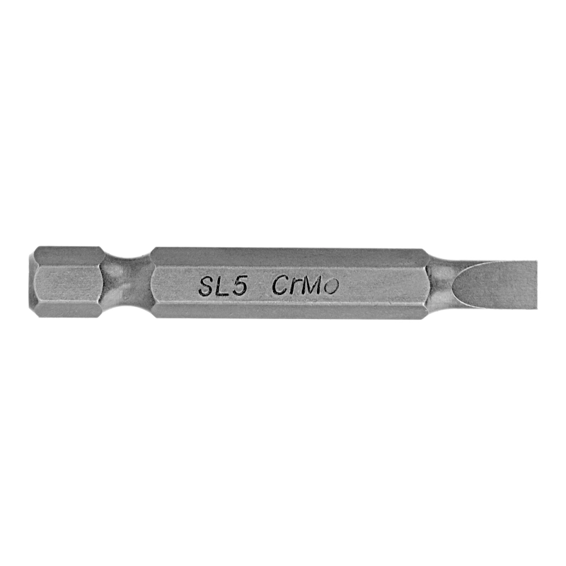 Бита SL5 x 50, сталь CrMo, 5 шт. Сибртех (11257)