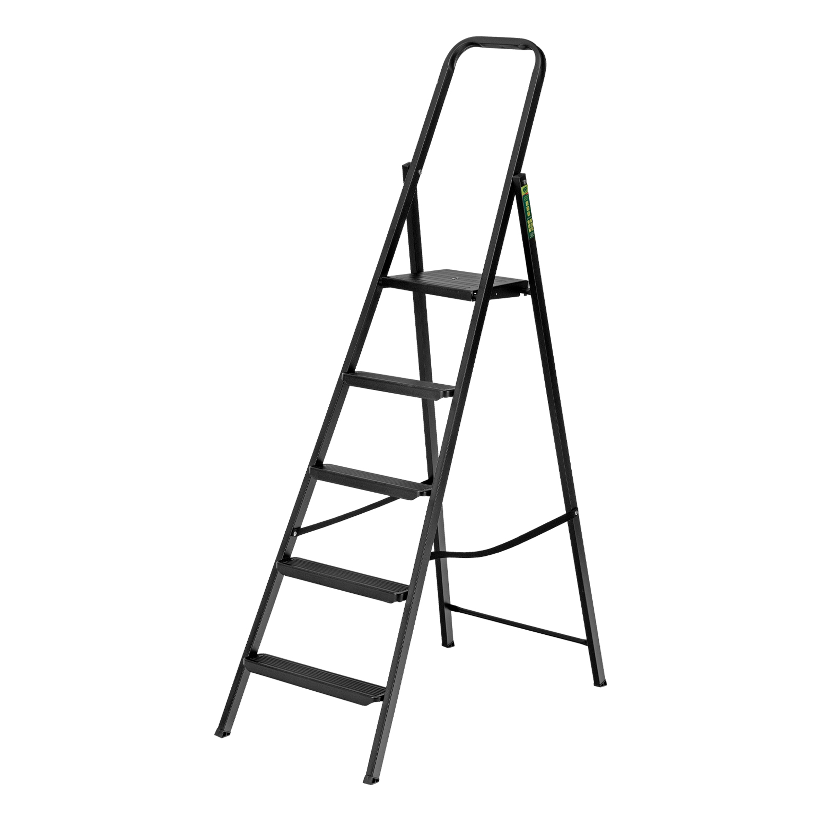 Стремянка 5 ступеней, компактная, стальная Сибртех (97945)