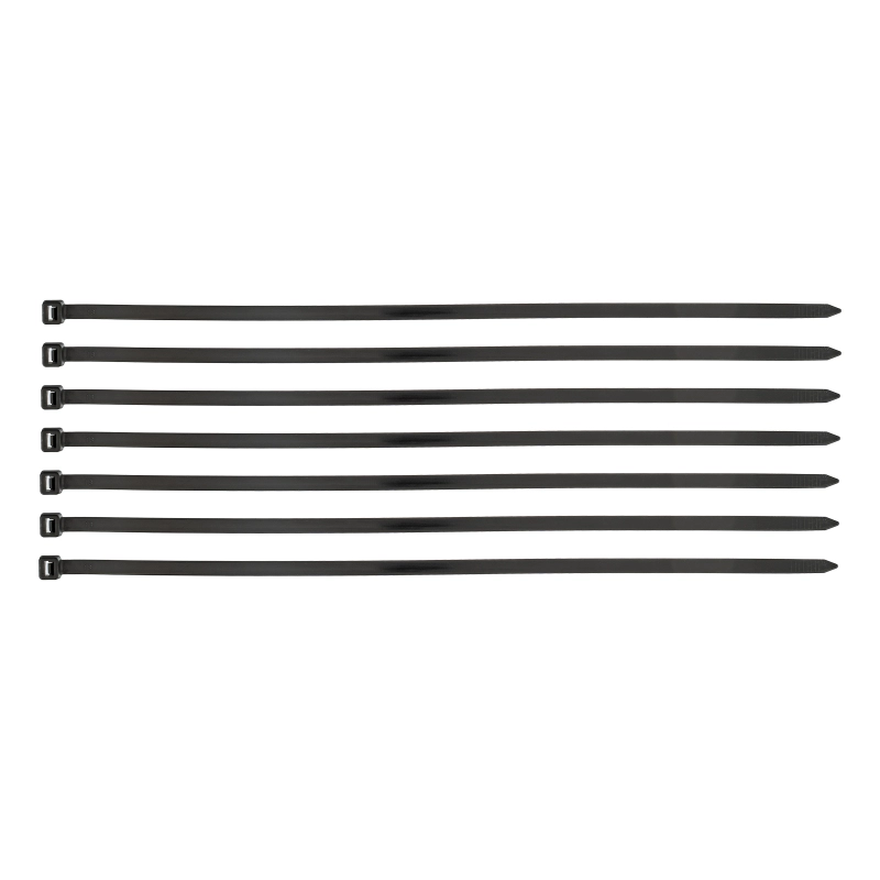 Хомуты, 400 х 8 мм, пластиковые, черные, 50 шт Сибртех (45581)