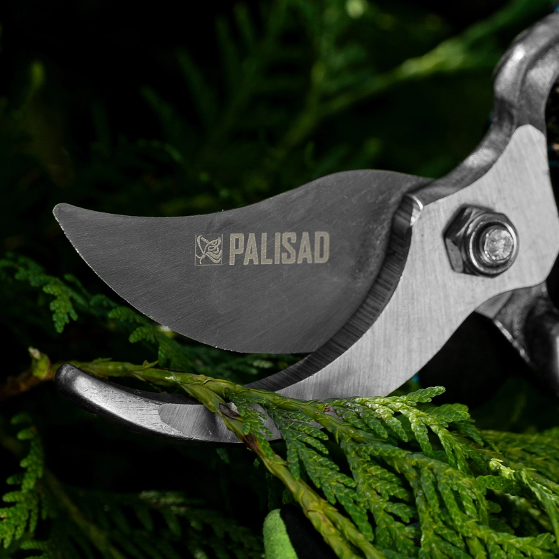 Секатор прямого реза цельнометаллический, Palisad (60492)