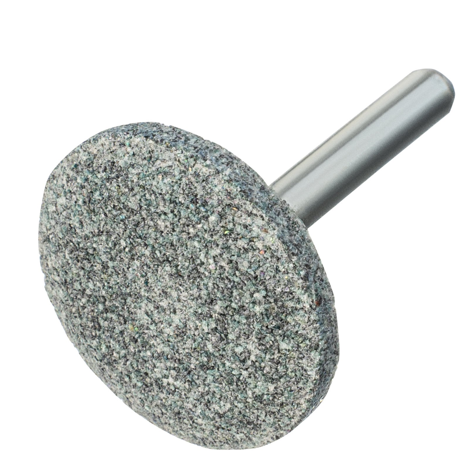 Шарошка абразивная, диск, 32 x 12 мм, для дрели,  хвостовик d6 мм, 63С Denzel (76024)