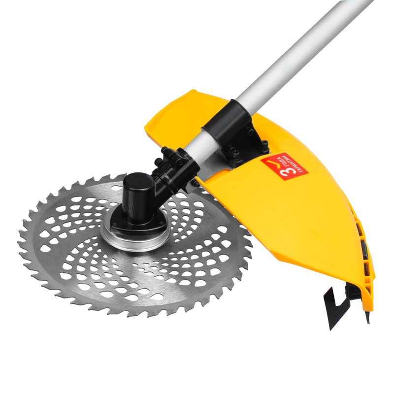 Триммер бензиновый DT-52E, 52 см3, неразъемная штанга, электростартер, состоит из 2 частей Denzel (962025)