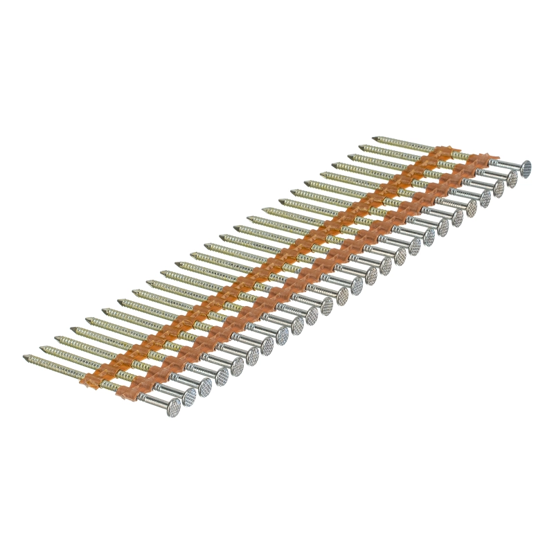 Гвозди для пнев. нейлера (оцинк.) длина - 65 мм, диам. - 2,9 мм, 2000 шт. Denzel (57685)