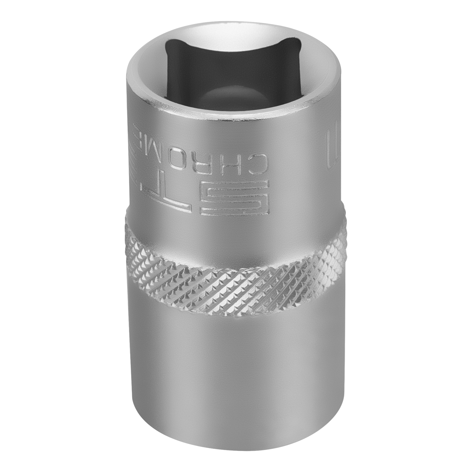 Головка торцевая, 16 мм, шестигранная, CrV, под квадрат 1/2 Stels (13827)