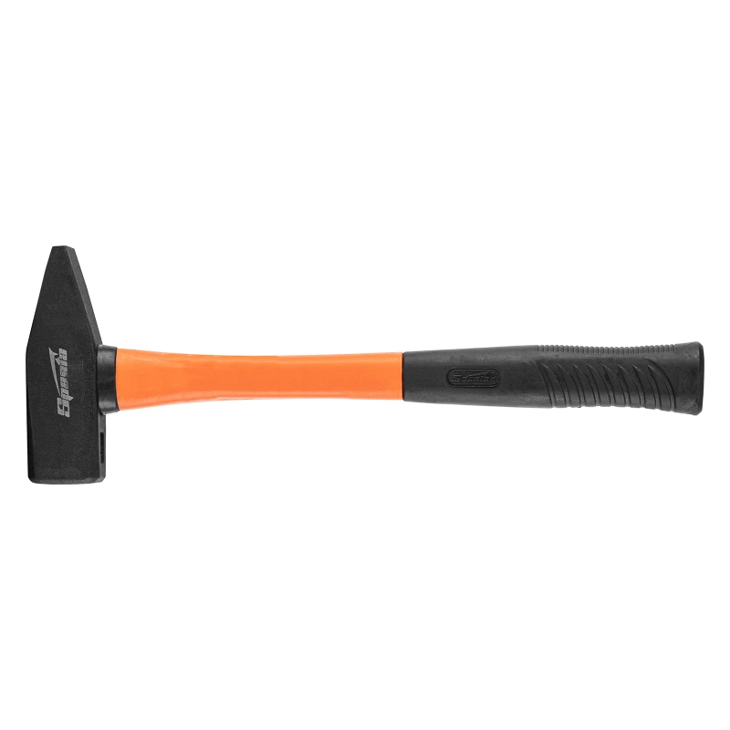 Молоток слесарный, 1500 г, фибергласовая обрезиненная рукоятка Sparta (10381)