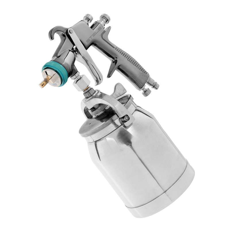 Краскораспылитель AS 951 LVLP, профессиональный, всасывающего типа, сопло 1.5 мм Stels (57368)