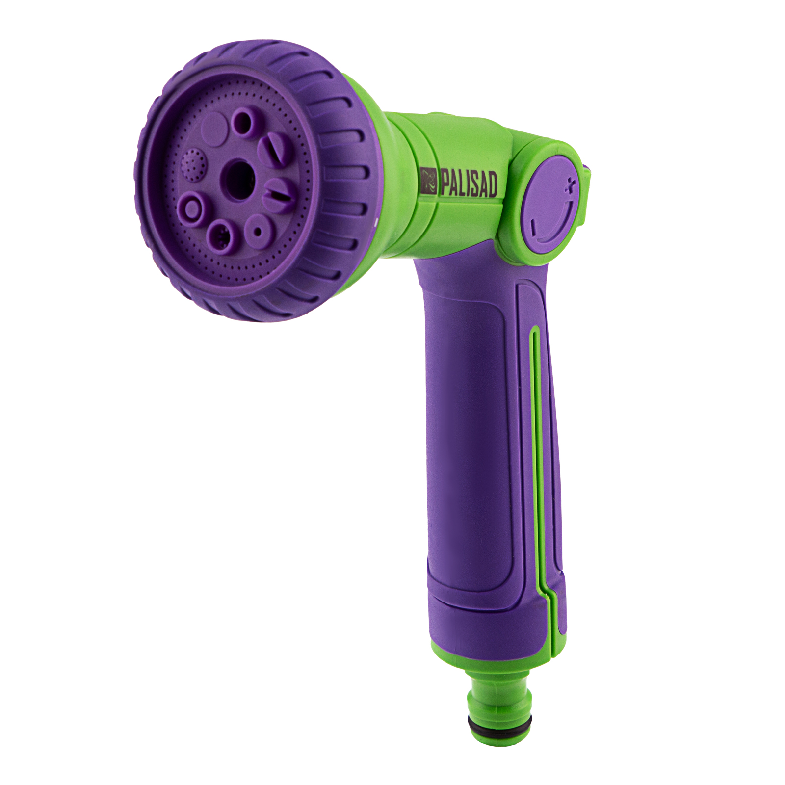 Пистолет-распылитель, 8 режимов, двухкомпонентная рукоятка Palisad (65160)