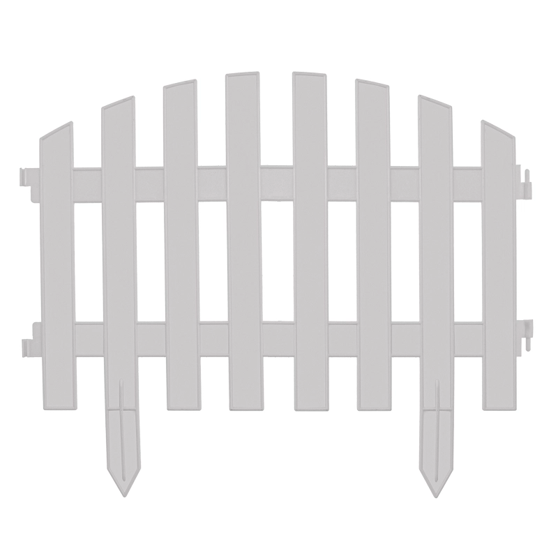 Забор декоративный "Винтаж", 28 х 300 см, белый, Palisad (65011)