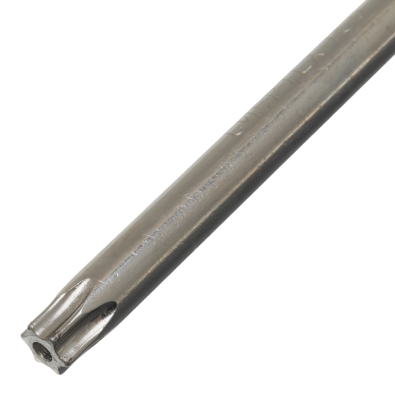 Набор ключей имбусовых Tamper-Torx , 9 шт: ТТ10-ТТ50.45x, закаленные, удлиненные, никель Сибртех (12322)