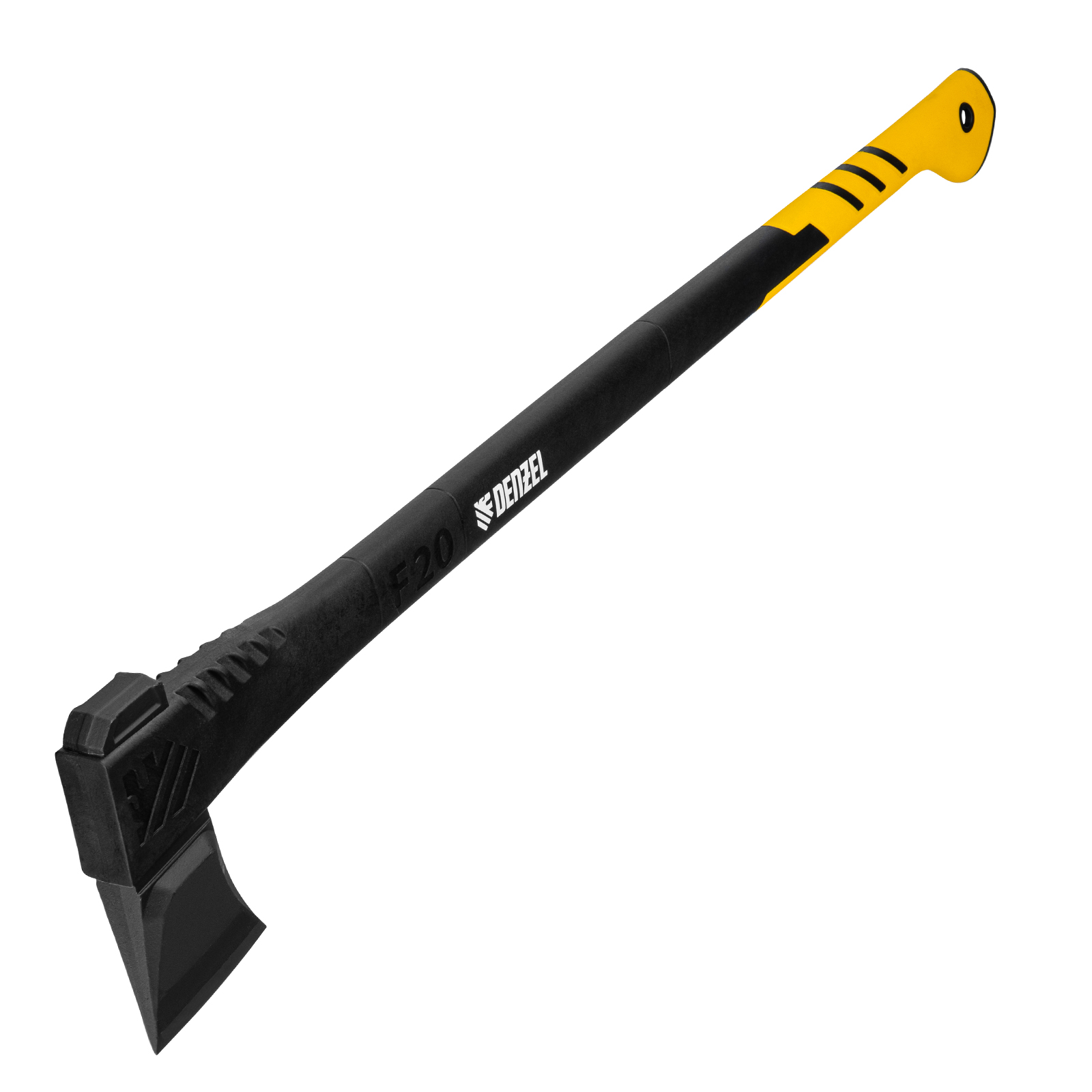 Колун, F20, 2800 гр, двухкомпонентная рукоятка, 920 мм// Denzel (21440)