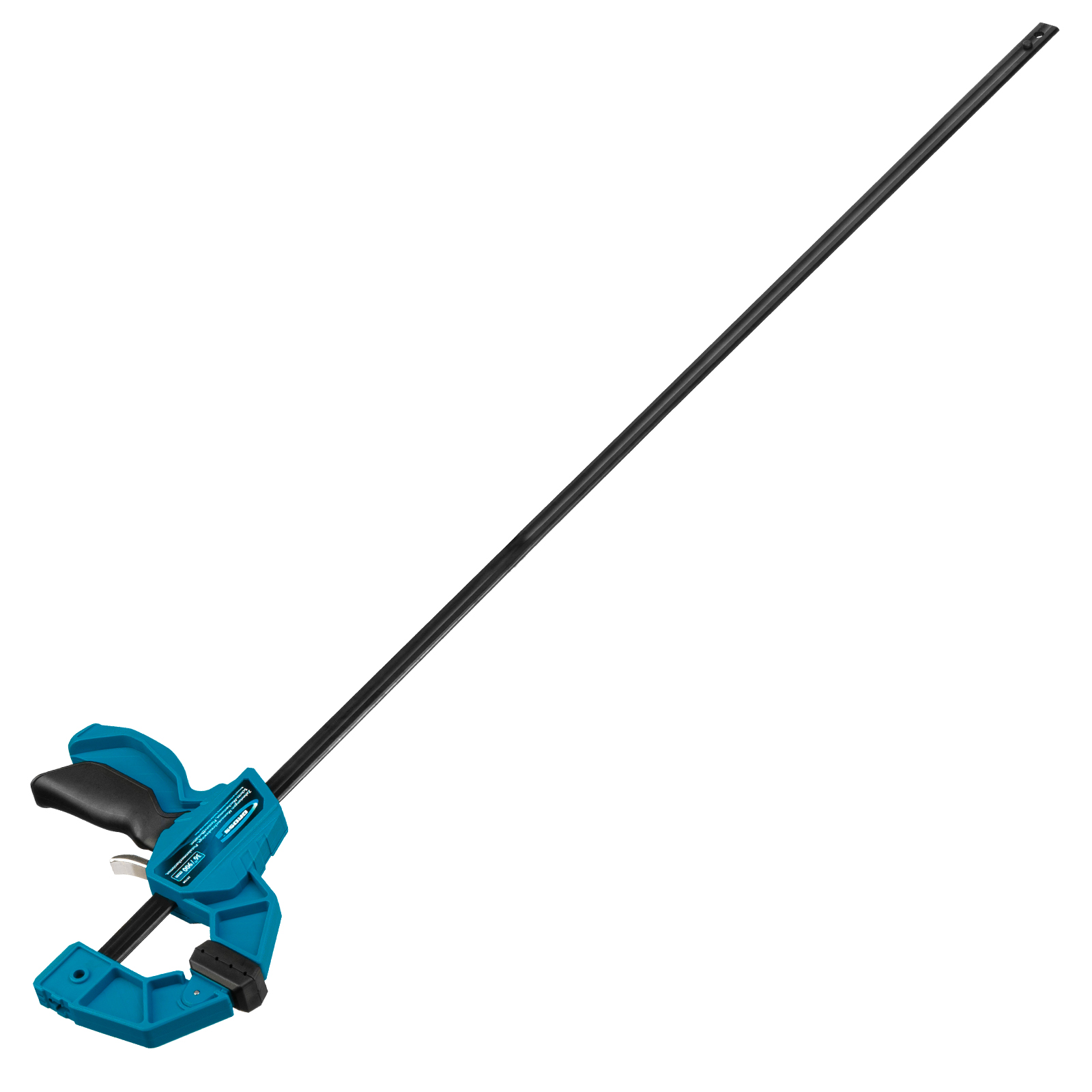 Струбцина реечная, быстрозажимная, пистолетного типа, пошаговый механизм, пластиковый корпус, 900 мм Gross (20708)