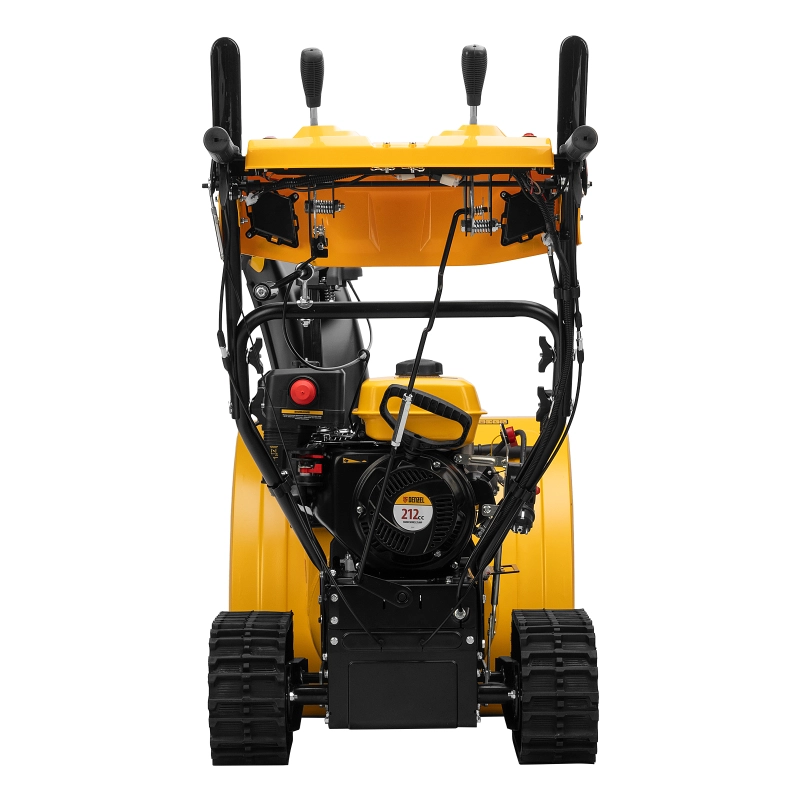 Бензиновая снегоуборочная машина SBM 610DT PRO, 212cc, гусеницы, эл.старт, блок. дифф. Denzel (97657)