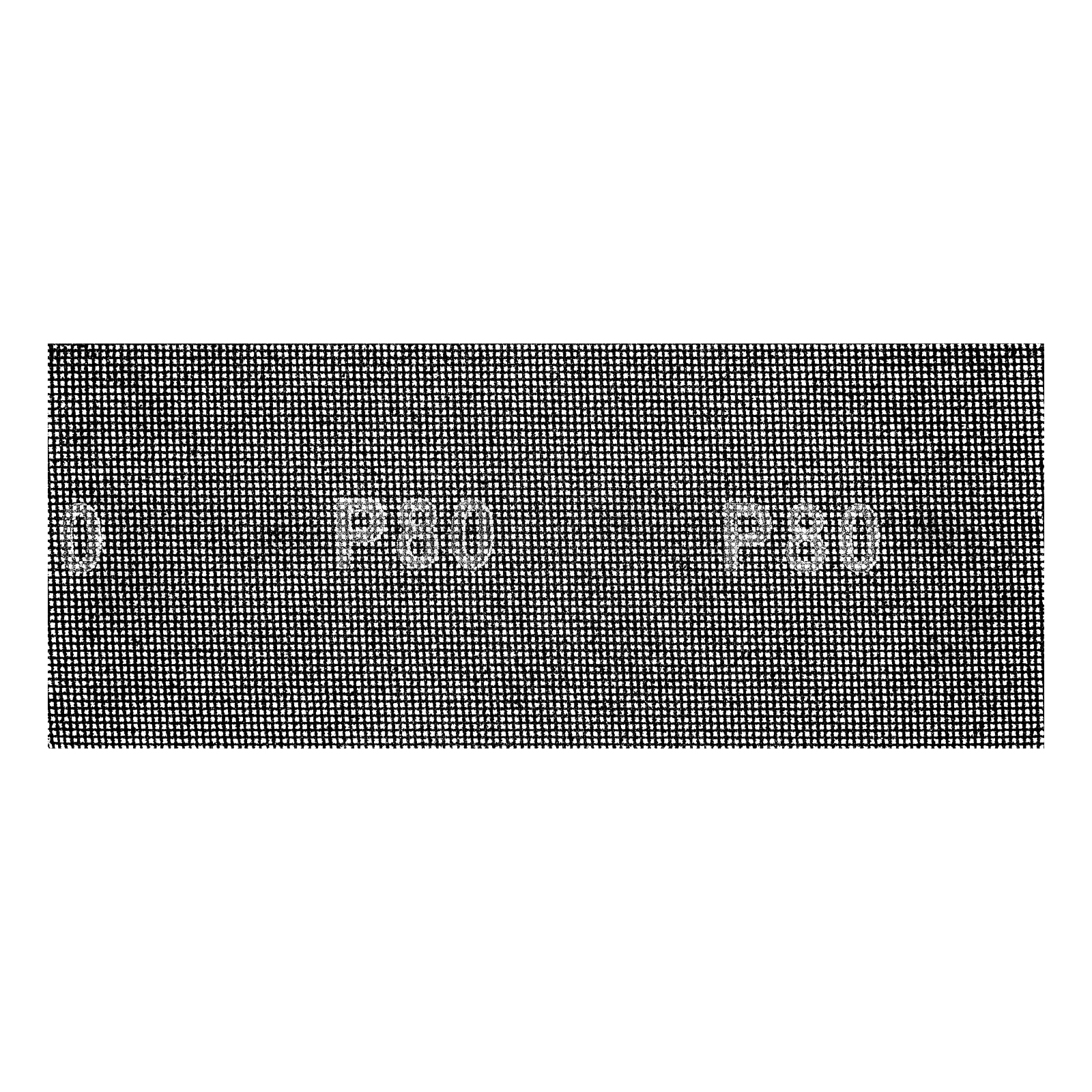 Сетка абразивная, P 80, 115 х 280 мм, 5 шт Denzel (75169)