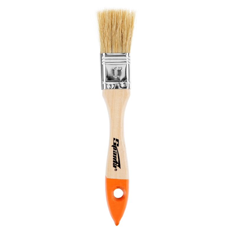 Набор кистей, 6 шт, плоские 3/4", 1", 1/5" круглые №1, №2, №4 Sparta (841145)