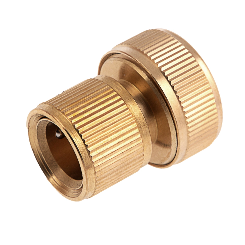 Соединитель латунный, быстросъемный для шланга 3/4 Palisad (66260)