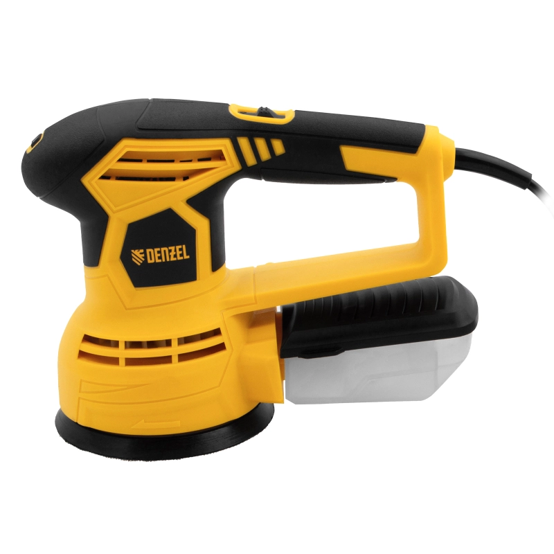 Машина шлифовальная эксцентриковая OS-125, 450 Вт, 6000-12000 об/мин Denzel (27601)