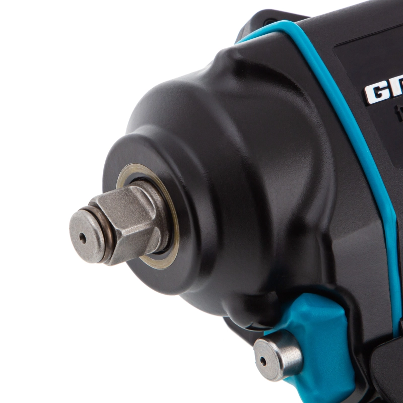 Гайковерт пневматический ударный G985K2, 1/2, 610Нм 9000 об/мин, с набором 17 предметов Gross (57445)