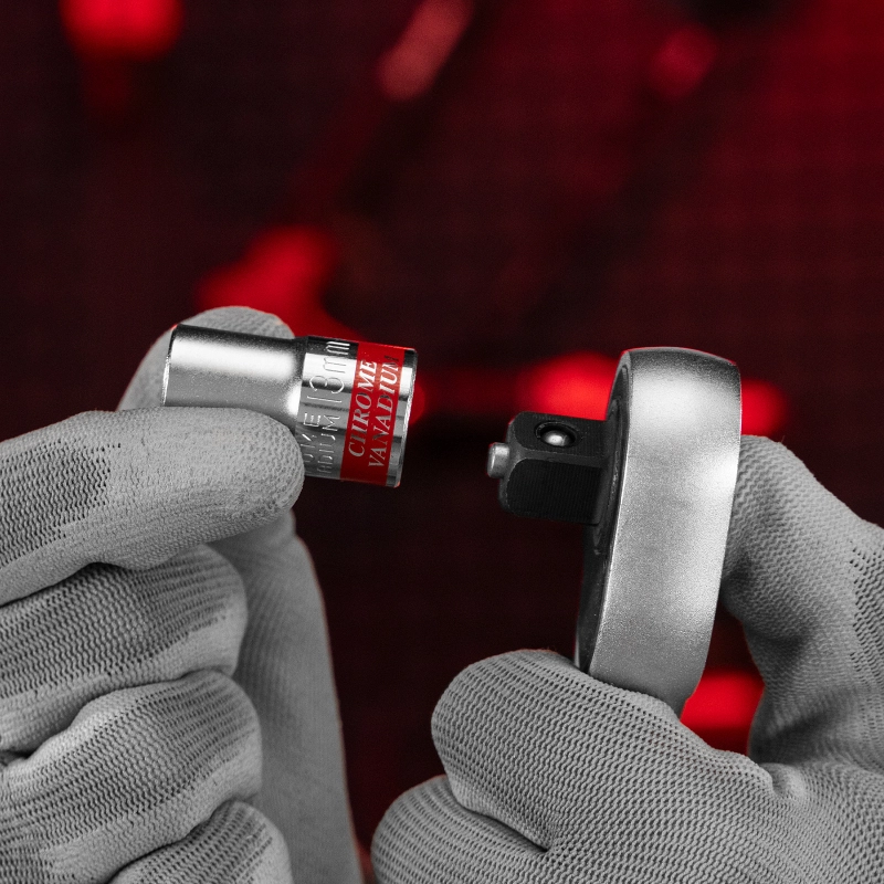 Головка торцевая, 13 мм, шестигранная, CrV, под квадрат 1/2, хромированная Matrix (13113)