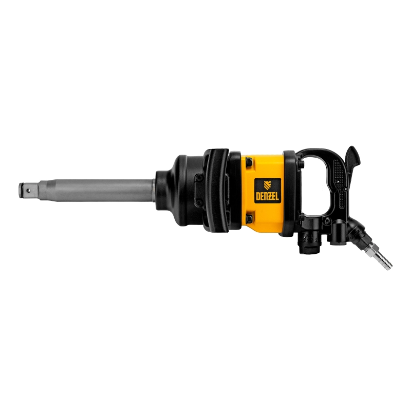 Ударный пневмогайковерт IW2600, 1", 4000 об/мин, 2600 Нм Denzel (57490)