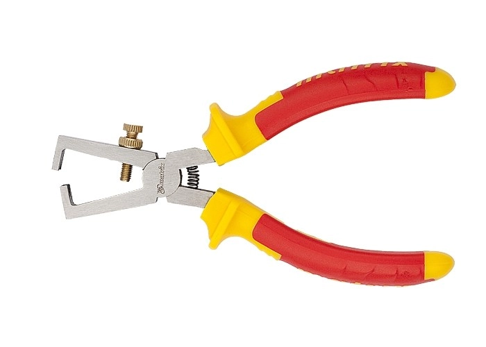 Клещи для снятия изоляции Insulated, 160 мм, двухкомпонентные рукоятки Matrix Professional (17717)