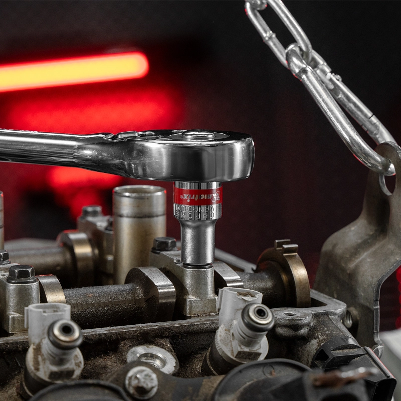 Набор торцевых головок, 1/2", 12 гранные, CrV, 10-24мм, 10 штук Matrix (13596)