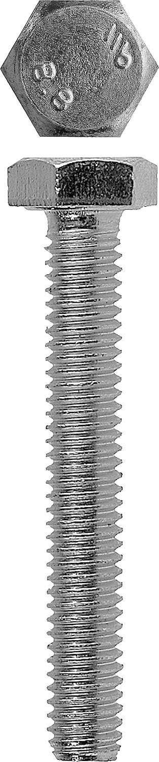 ЗУБР DIN 933, кл. пр. 5.8, M12 х 35 мм, цинк, 3 шт, болт (4-303076-12-035)