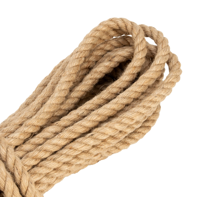 Канат льнопеньковый, D 12 мм, L 10 м Сибртех (93804)