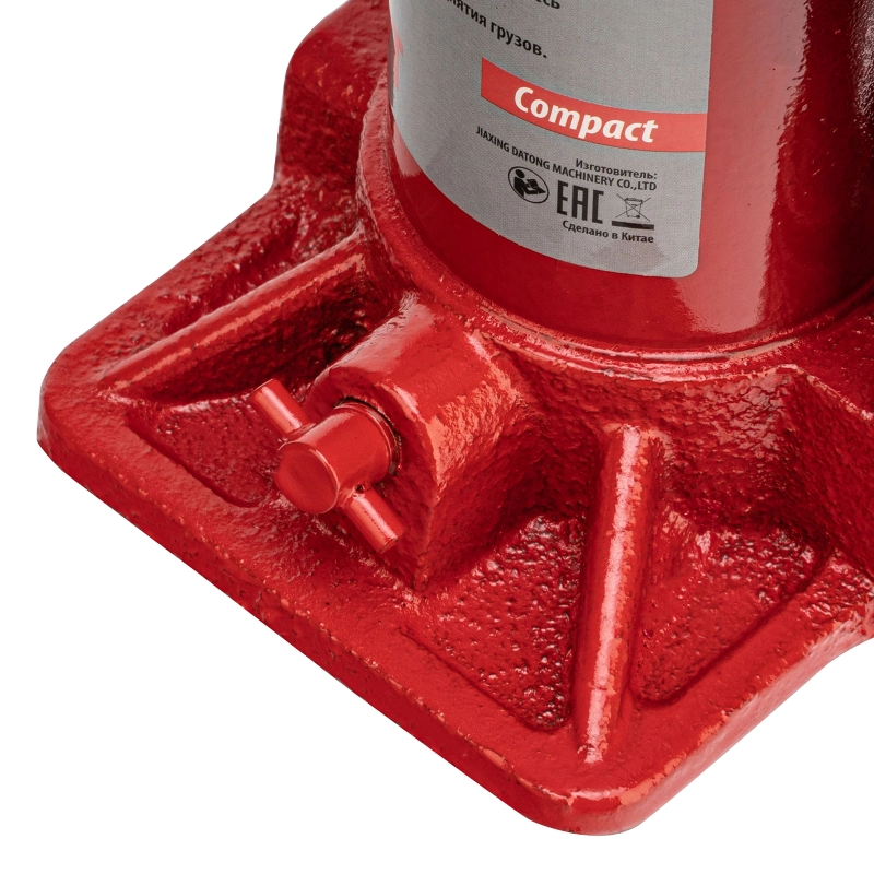 Домкрат гидравлический бутылочный 5 т, h подъема 180-340 мм Sparta Compact (50333)