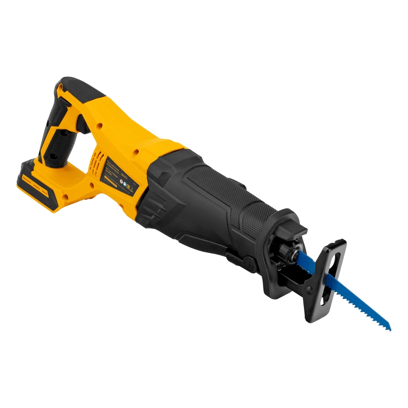 Пила сабельная аккумуляторная бесщет BRC-120-0,  18В Li-Ion Denzel (28461)