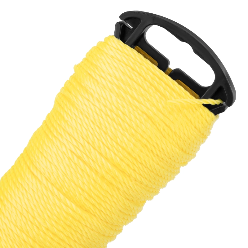 Шнур Нейлоновый разметочный на катушке c ручкой D 1.5 мм, 50 м Matrix (84822)