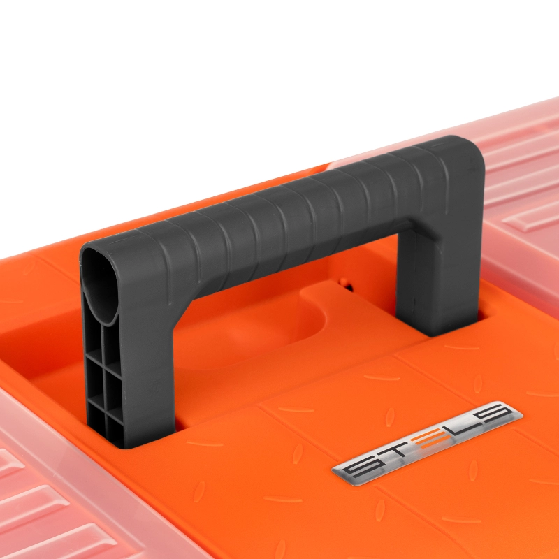 Ящик для инструмента с мет. замками 22", 560х285x235 мм Stels (90748)