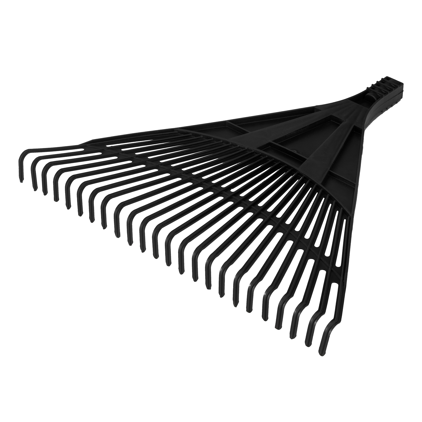 Грабли веерные пластиковые, 600 мм, 24 плоских зуба, без черенка, Сибртех (61708)