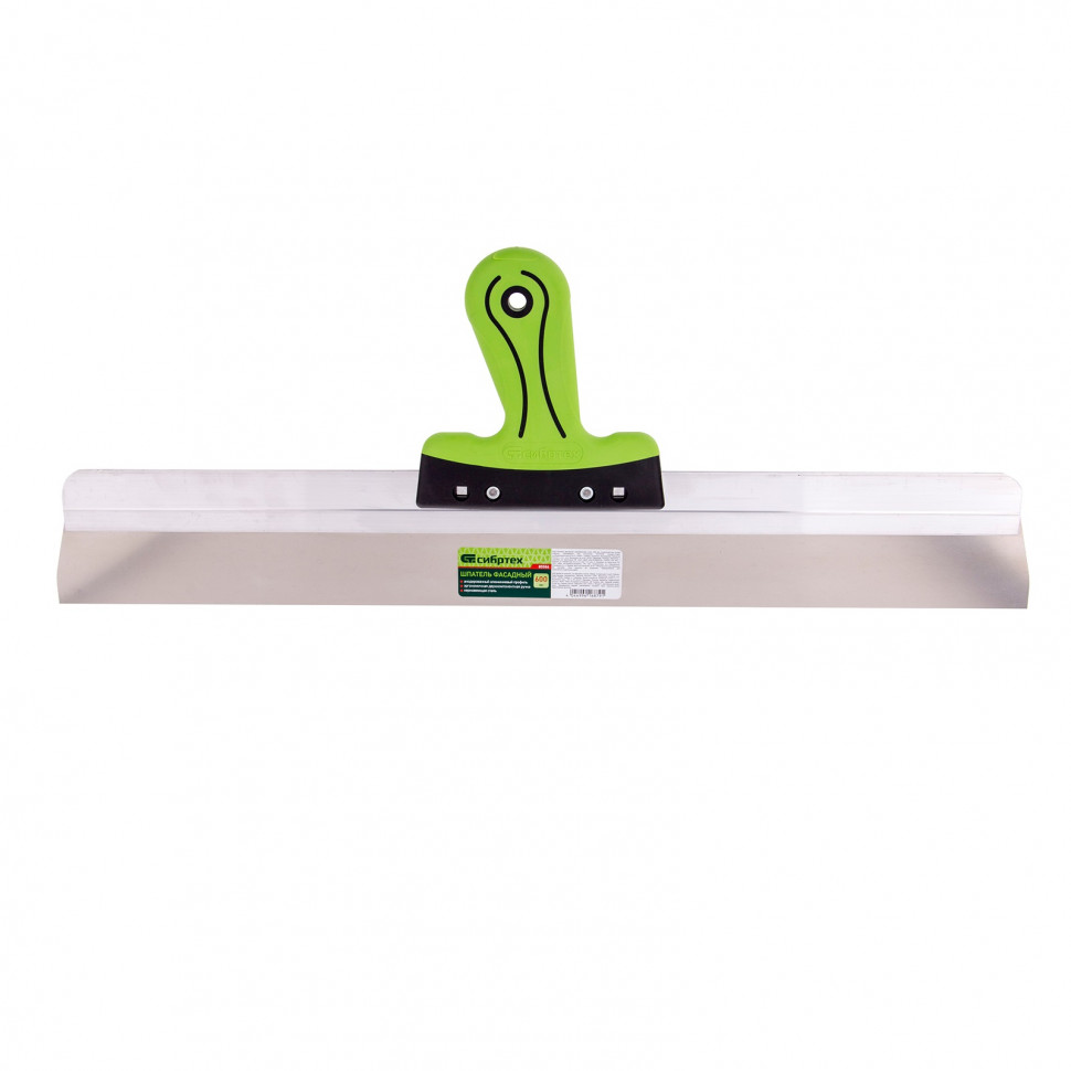 Шпатель фасадный, нержавеющая сталь, 600 мм, двухкомпонентная ручка Сибртех (85586)