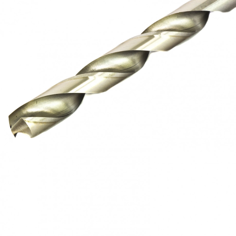 Сверло по металлу, 12 х 205 мм, полированное, удл, HSS, 5 шт, цилиндрический хвостовик Matrix (715120)