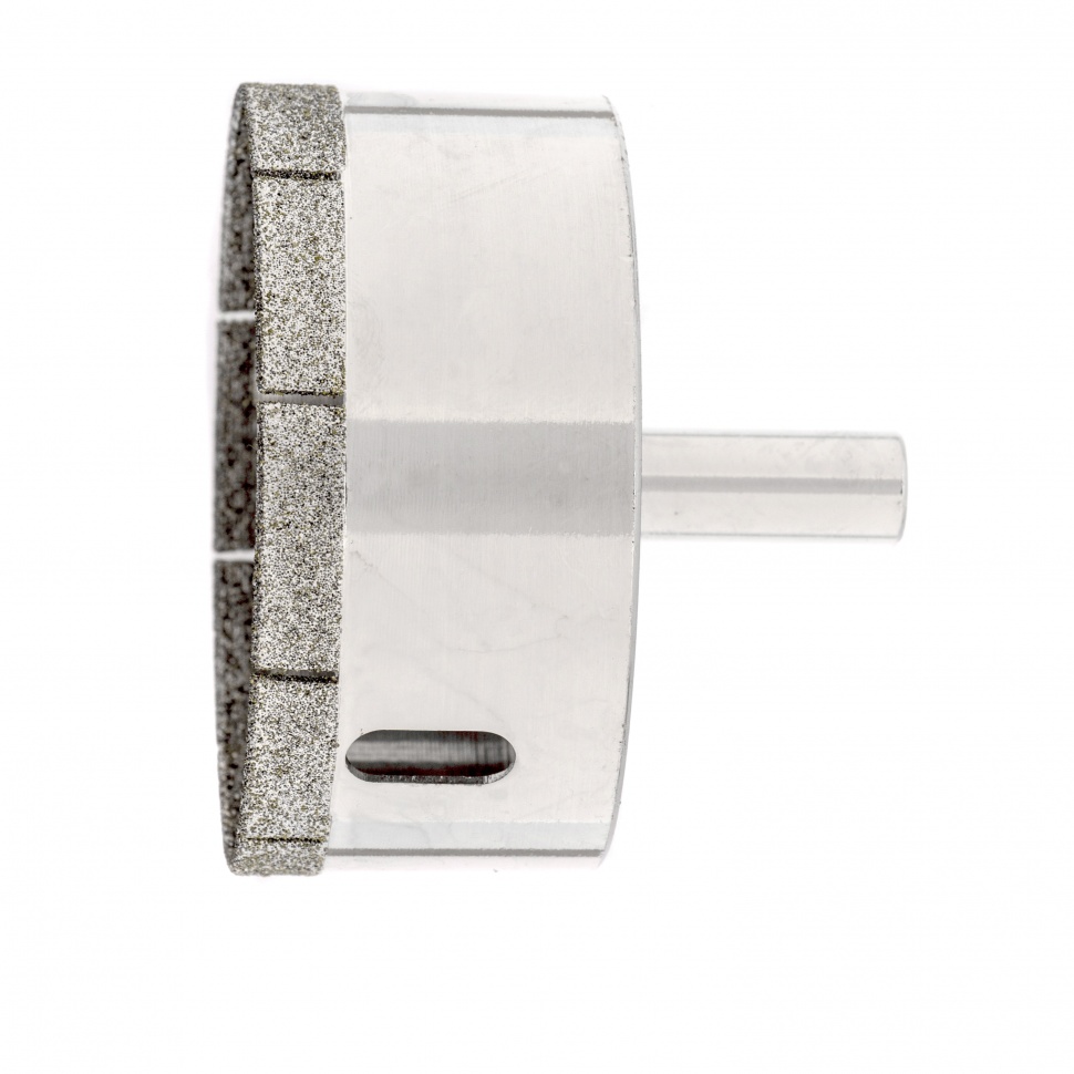 Сверло по стеклу и керамической плитке, 55 х 55 мм, цилиндрический хвостовик Сибртех (726557)