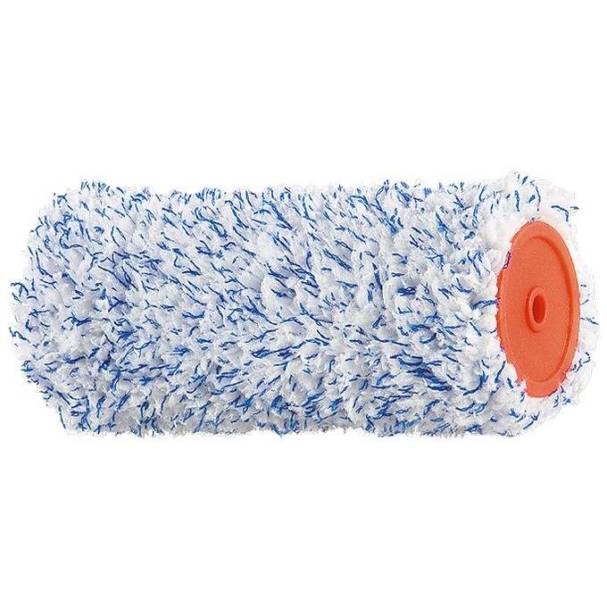 Валик сменный "Микрофибра", Фасадный, 250 мм, ворс 15 мм, D 60 мм, D ручки 8 мм, полиэстер MTX (80707)