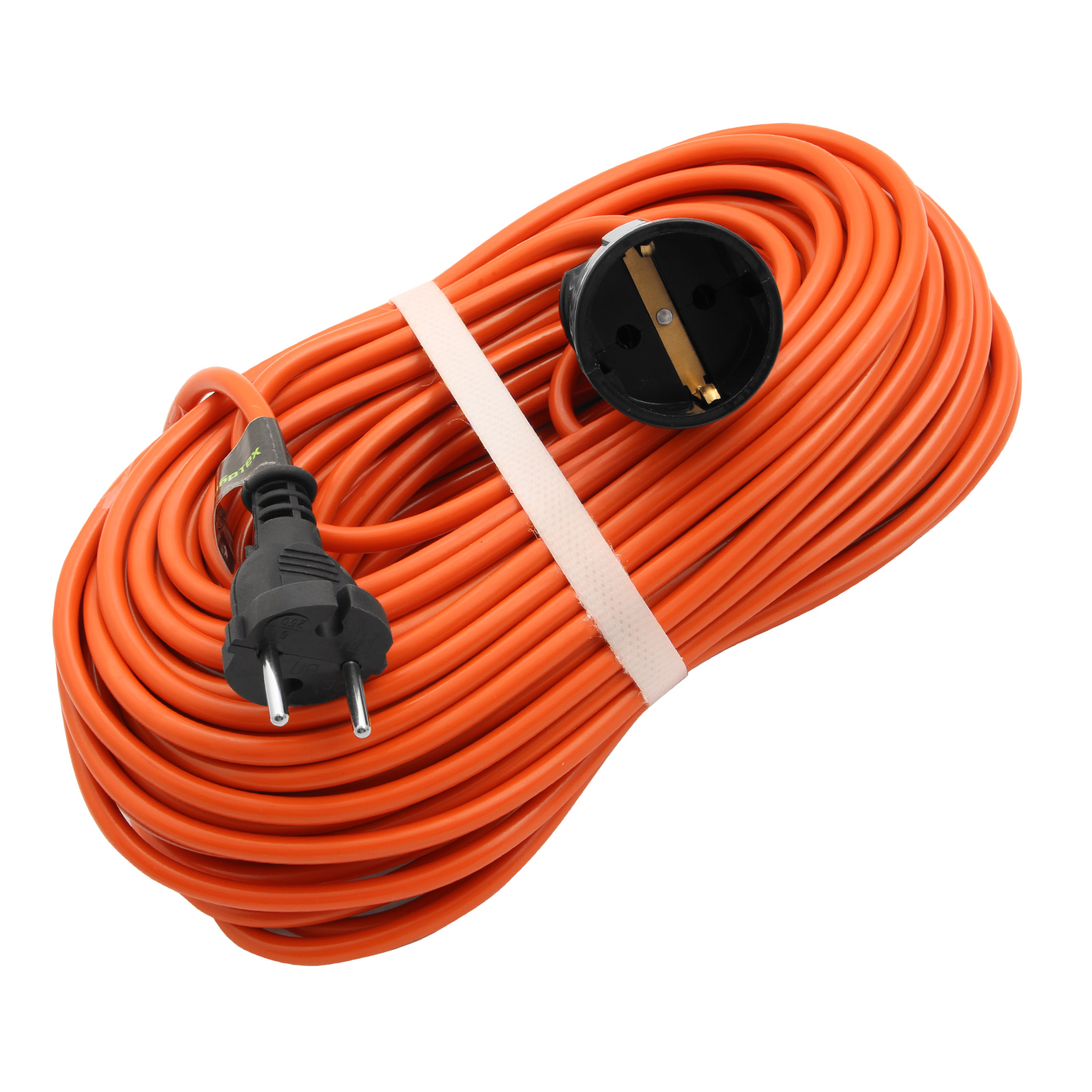 Удлинитель-шнур силовой 30 м, 6А, тип УХз6, ПВС, 1 розетка без заземления Сибртех (95813)