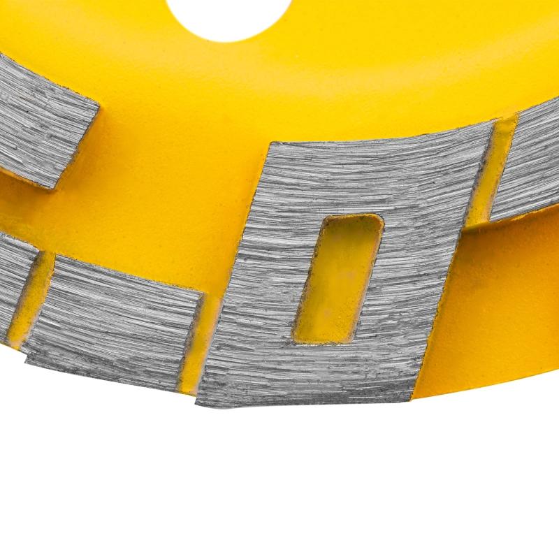 Чашка алмазная зачистная, 125 мм, Волна Denzel (72971)