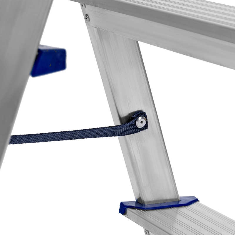 Стремянка двусторонняя 3 ступени, алюминиевая, Сибртех (97923)